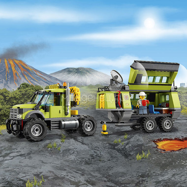 Конструктор LEGO City 60124 База исследователей вулканов 4