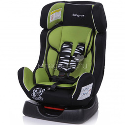 Детское автомобильное кресло Baby Care BC-719 Люкс Тигрёнок Зеленое