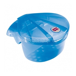 Ракушка для игрушек OK Baby Corall (для ванны), цвет голубой