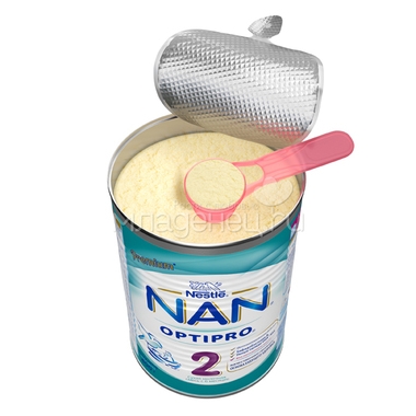 Молочная смесь Nestle NAN Premium OPTIPRO 400 гр №2 (с 6 мес) 5