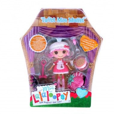 Кукла Mini Lalaloopsy с аксессуарами Tuffet Miss Muffet 0
