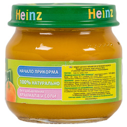 Пюре Heinz овощное 80 гр Тыква (с 5 мес)