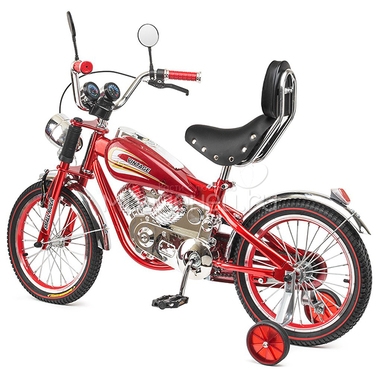 Велосипед-мотоцикл Small Rider Motobike Vintage Красный 3