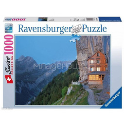 Пазл Ravensburger 1000 элементов Отель В Швейцарии
