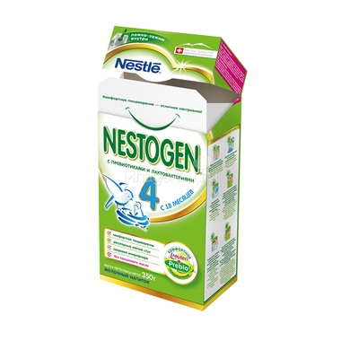 Детское молочко Nestle Nestogen 350 гр №4 (с 18 мес) 5
