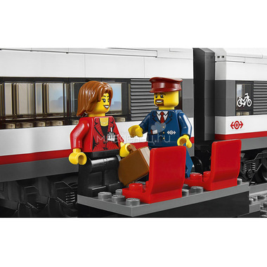Конструктор LEGO City 60051 Скоростной пассажирский поезд 8