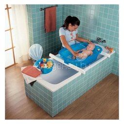 Ракушка для игрушек OK Baby Corall (для ванны), цвет голубой