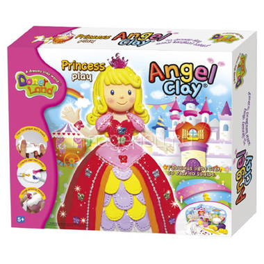 Игровой набор чудо-глины для творчества Angel Clay Мечты Принцессы 3