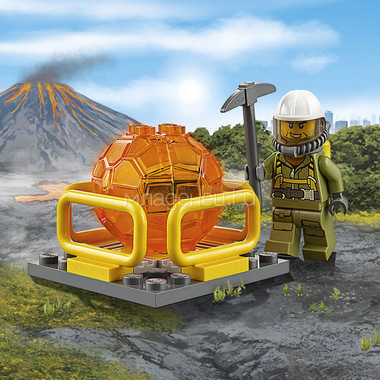 Конструктор LEGO City 60122 Вездеход исследователей вулканов 6