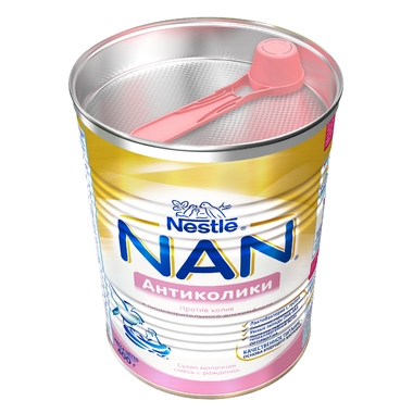 Молочная смесь Nestle NAN Антиколики 400 гр №1 (с 0 мес) 2