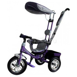 Велосипед трехколесный Mini Trike с надувными колесами 12&quot;10&quot; Фиолетовый