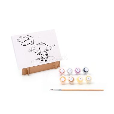Наборы для творчества BONDIBON Рисуем по номерам Динозавр 2