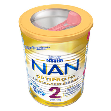 Молочная смесь Nestle NAN Premium Гипоаллергенный 400 гр №2 (с 6 мес) 1