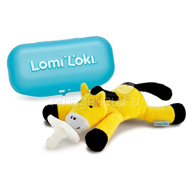 Пустышка Lomi Loki с развивающей игрушкой Лошадка Карла 2