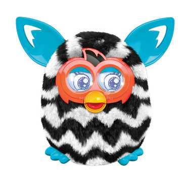 Интерактивная игрушка Furby Boom Теплая волна Черно-Белый в полоску 0