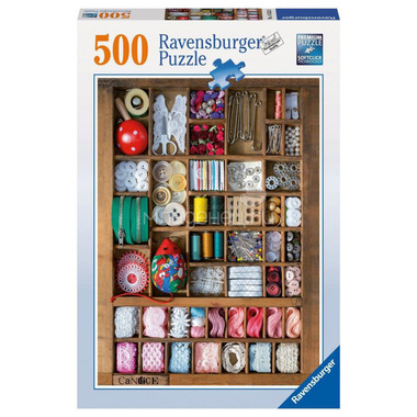 Пазл Ravensburger 500 элементов Шкатулка для рукоделия 1