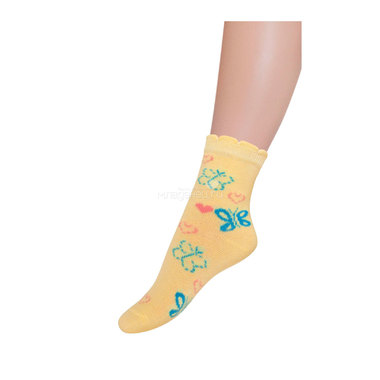 Носки Para Socks N1D33 р 10 желтый 0