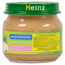 Пюре Heinz овощное 80 гр Цветная капуста (с 4 мес)