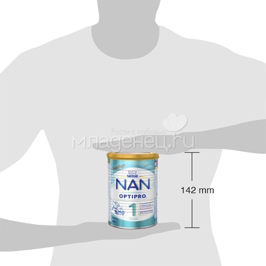 Молочная смесь Nestle NAN Premium OPTIPRO 400 гр №1 (с 0 мес) 6