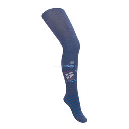 Колготки Para Socks с рисунком K1D3 р 110-116 см джинсовый меланж