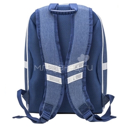 Рюкзак школьный ACTION! ANIMAL PLANET Синяя джинса