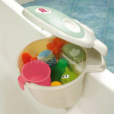 Ракушка для игрушек OK Baby Muggy (для ванны), цвет зеленый 3