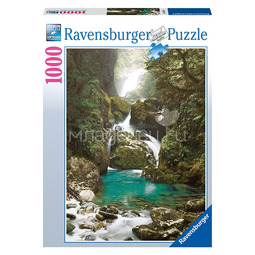 Пазл Ravensburger 1000 элементов Водопад Маккей. Новая Зеландия