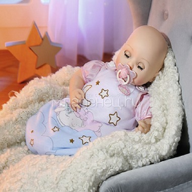 Одежда для кукол Zapf Creation Baby Annabell Спальный конверт для куклы 43 см 2