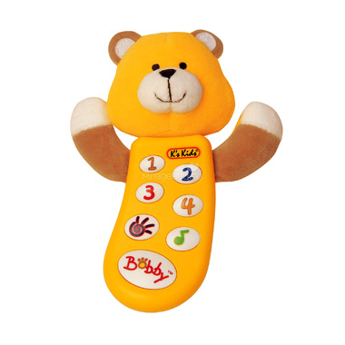 Музыкальная игрушка K's Kids Телефон Бобби с записью с 0 мес. 0