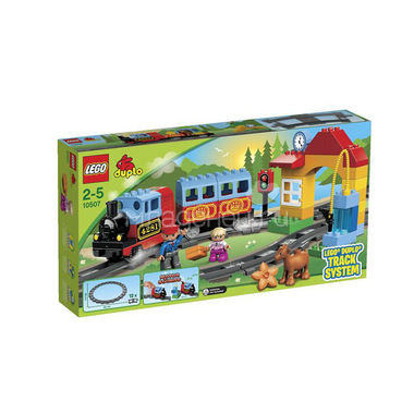 Конструктор LEGO Duplo 10507_lego Мой первый поезд 0