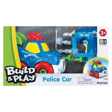 Набор Keenway серия Build & Play Полицейская машина 0