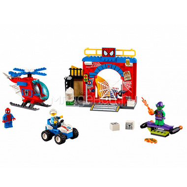 Конструктор LEGO Junior 10687 Убежище Человека-паука 1