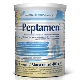 Смесь Nestle Peptamen 400 гр С ароматом ванили (с 10 лет)