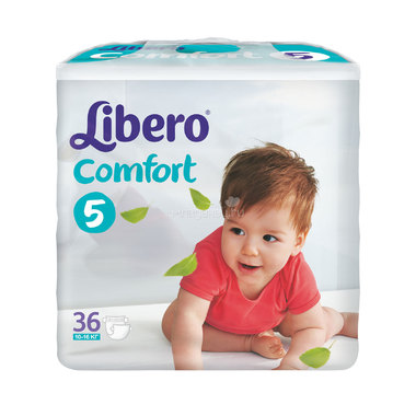Подгузники Libero Comfort Size 5 (10-16кг) 36 шт. 0