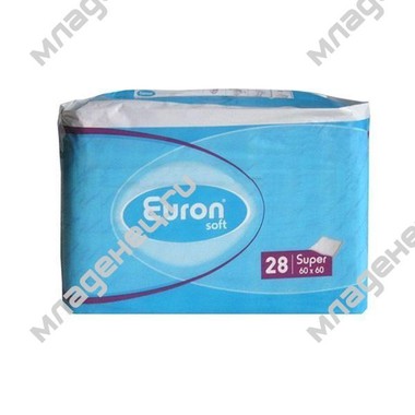 Пеленки Euron Soft Super 60х90 см (28 шт) 0