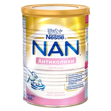 Молочная смесь Nestle NAN Антиколики 400 гр №1 (с 0 мес) 0