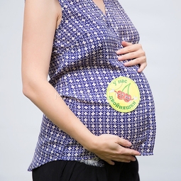 Набор стикеров Stick'n Click В ожидании чуда (для беременных)