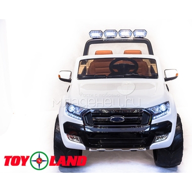Электромобиль Toyland Ford ranger 2017 Белый 6