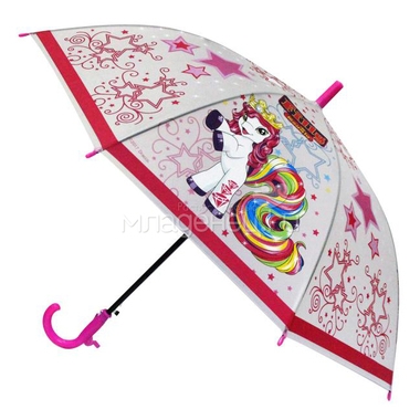 Зонт Играем вместе прозрачный Филли, диаметр 50 см 0