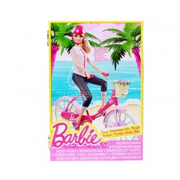 Игровой набор Barbie аксессуаров для прогулки Велосипед