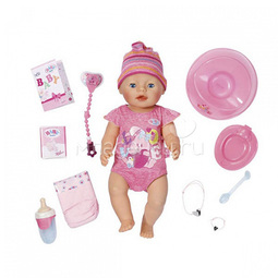 Кукла Zapf Creation Baby Born 43 см Интерактивная (обновленная)