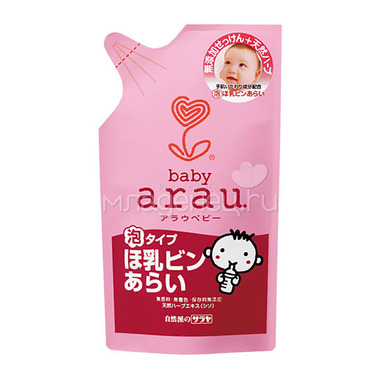 Средство для мытья бутылочек Arau Baby (Saraya) 250 мл (запасной блок) 0