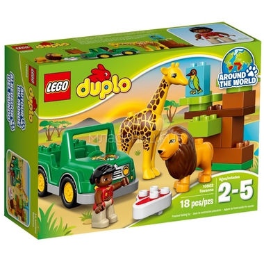 Конструктор LEGO Duplo 10802 Вокруг света: Африка 2