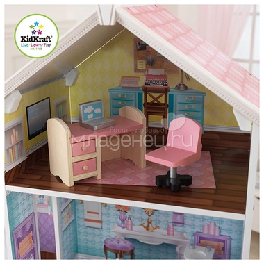 Дом для кукол до 32 см KidKraft Загородная усадьба Country Estate с мебелью 12