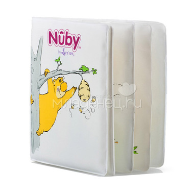 Игрушка для купания Nuby Книжка с пищалкой с 6 мес. 0