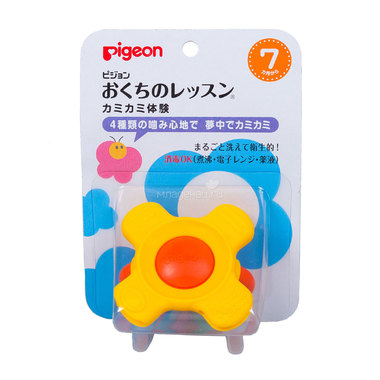 Прорезыватель-игрушка Pigeon Кольцо с 7 мес. 0