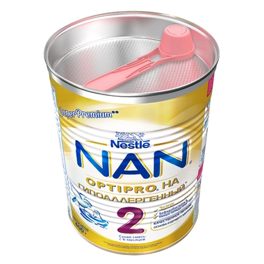 Молочная смесь Nestle NAN Premium Гипоаллергенный 400 гр №2 (с 6 мес) 2