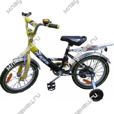 Велосипед Mars 16" С1601 Черный с желтым 0