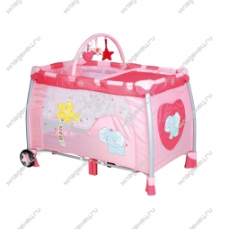 Манеж-кровать Babies P-1A Розовый