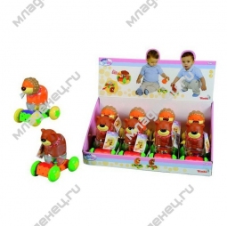 Развивающая игрушка Simba Животные на колесиках с 9 мес. (звуковые эффекты - погремушка)
